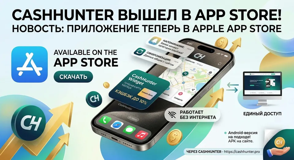 CashHunter вышел в App Store