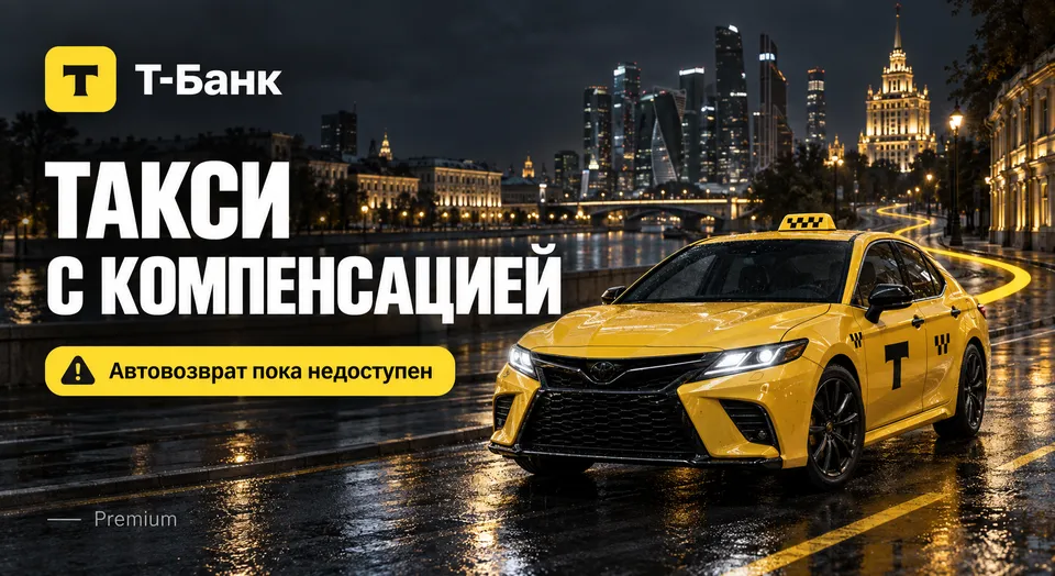 Т-Банк расширил компенсацию такси: что важно знать до поездки