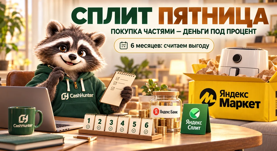 Сплит Пятница: сколько выгоды даёт рассрочка на 6 месяцев
